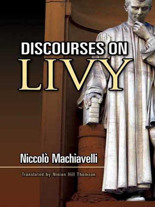 Title details for Discourses on Livy by Niccolò Machiavelli - Available